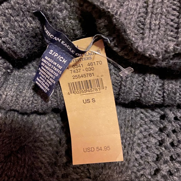 AEO Cold Shoulder Turtleneck Sweater - Picture 2 of 4
